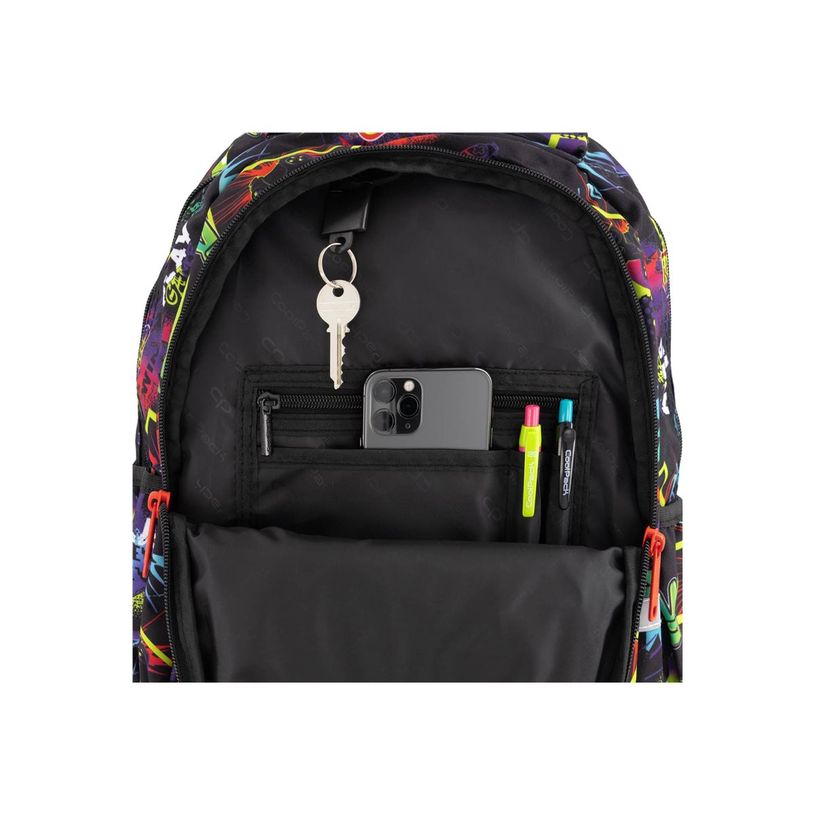 5903686392474-CoolPack STRIKE - Cartable - mousse EVA moulée, tissu respirant - neon game-P_405248048_5-2