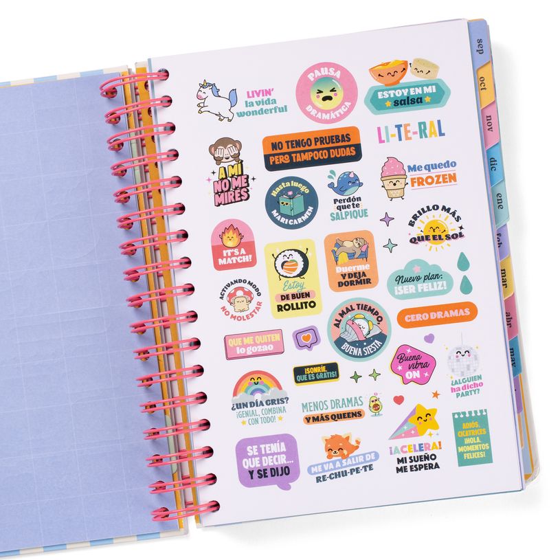 8445641063267-Mr. Wonderful Wonder - Agenda - 2025-2026 - 1 jour par page - reliure à anneaux métalliques - 368 -P_405248745_3-1