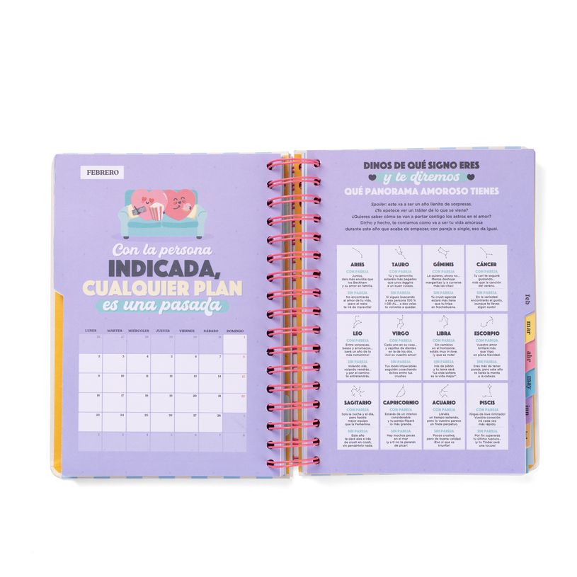 8445641063267-Mr. Wonderful Wonder - Agenda - 2025-2026 - 1 jour par page - reliure à anneaux métalliques - 368 -P_405248745_4-2