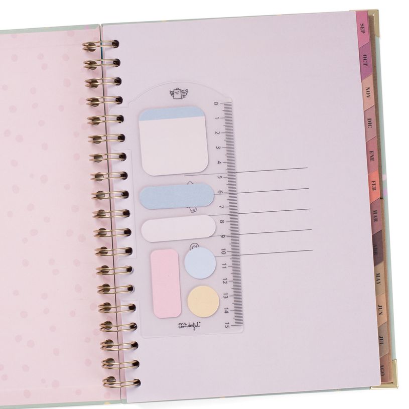 8445641063649-Mr. Wonderful Office - Agenda - 2025-2026 - semainier - reliure à anneaux métalliques - extra large - 160-P_405248749_5-3