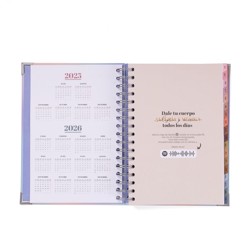 8445641063694-Mr. Wonderful Office - Agenda - 2025-2026 - semainier - reliure à anneaux métalliques - 2-P_405248750_3-1