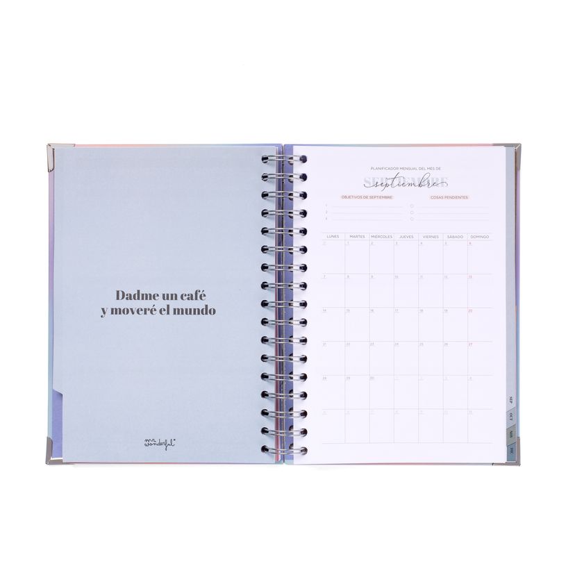 8445641063694-Mr. Wonderful Office - Agenda - 2025-2026 - semainier - reliure à anneaux métalliques - 2-P_405248750_4-2