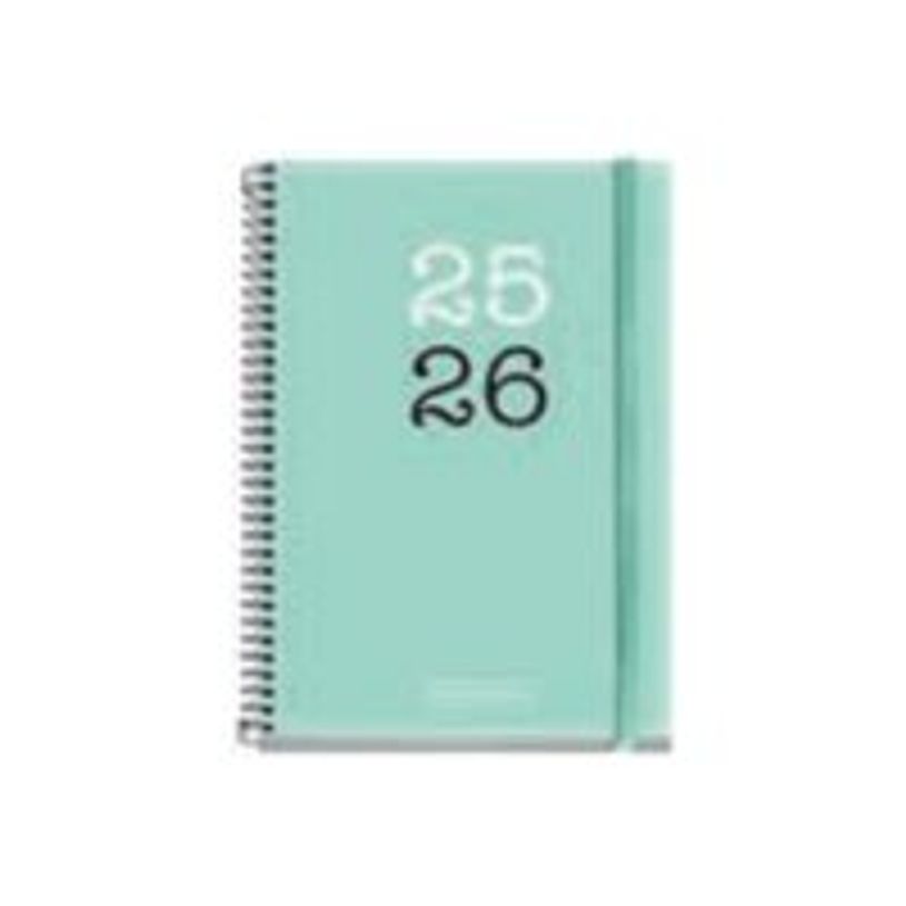 8422593268582-Miquelrius College Activa - Agenda - 2025 - 2026 - semainier - reliure à spirale - E8 - 117 x 174 mm - aigu-P_405249236_1-0