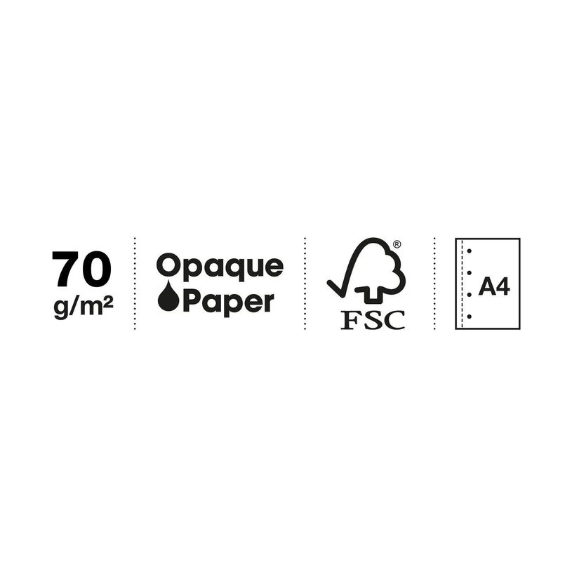 8422593471388-THE ORIGINAL NOTEBOOK, couverture souple, A4, quadrillage 5x5 mm, 140 feuilles de 4 couleurs, Miquelriu--3