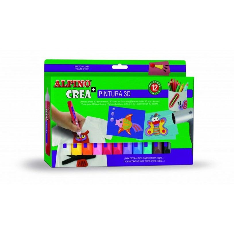 8413240535256-ALPINO CREA + Puffy - Peinture - 12 couleurs - couleurs assorties (pack de 12)-P_505548_1-0