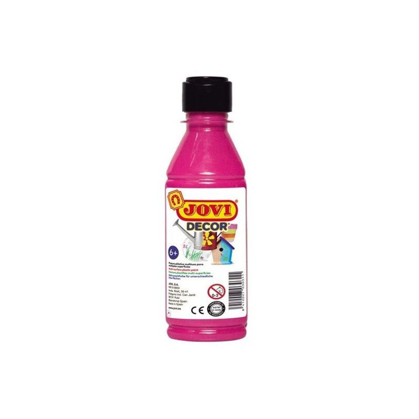 8412027024419-JOVI - Peinture - acrylique à base d'eau - liguide - magenta - opaque - satin - 250 ml-P_553707_1-0