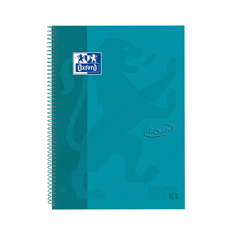 8412771015381-Oxford Touch' - Cahier à spirale 24 x 32 cm - 160 pages - petits carreaux (5x5 mm) - bleu-P_562227_1-0
