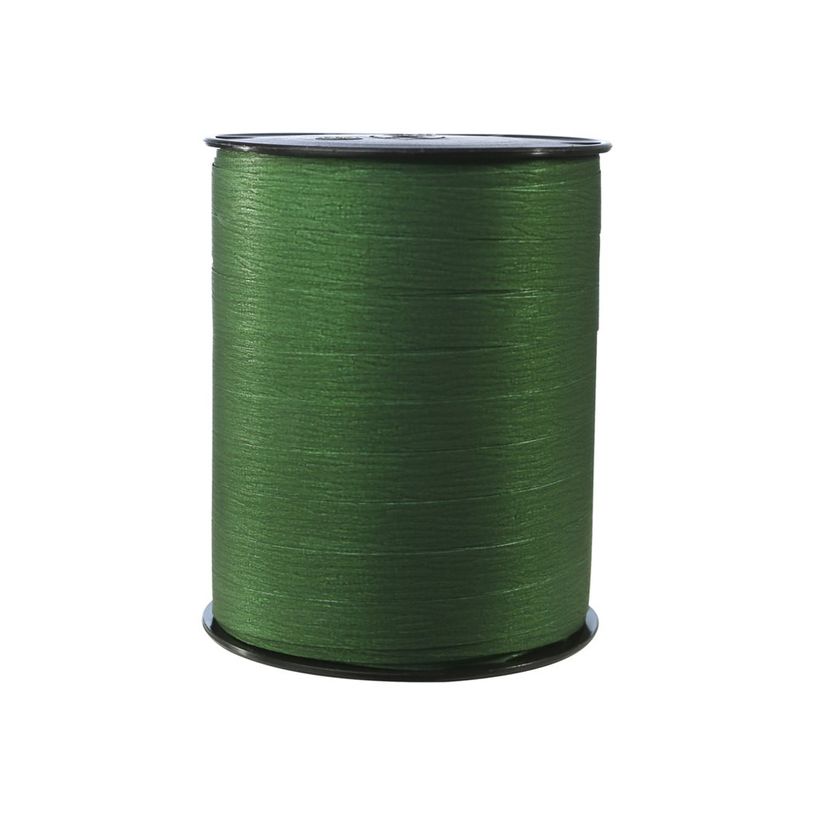 3065506015740-Clairefontaine - Bolduc ruban d'emballage cadeau - 1 cm x 250 m - vert pin-P_601574_1-0