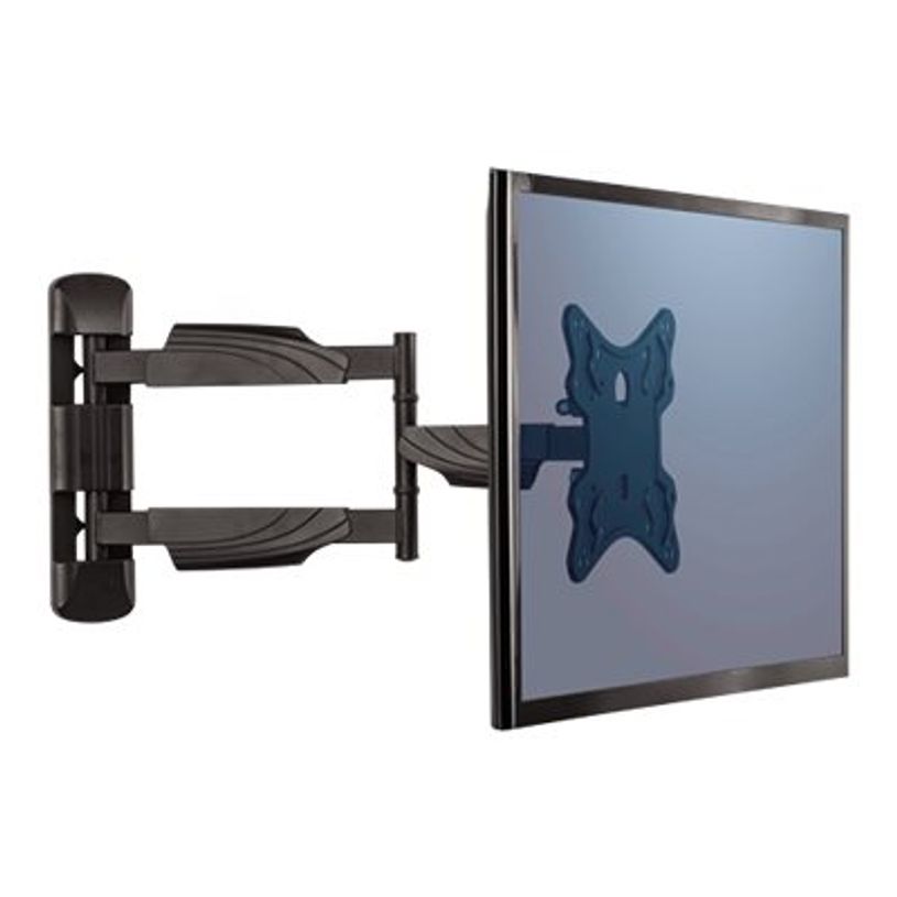 0043859727995-Fellowes - Support - pour TV - noir - Taille d'écran : jusqu'à 55 pouces - montable sur mur-P_604654_1-0