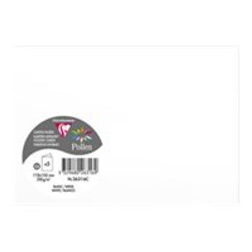 3329680263169-Pollen - folded postcards - lisse - 5 carte(s) - 110 x 155 mm - 210 g/m²-P_608130_1-0