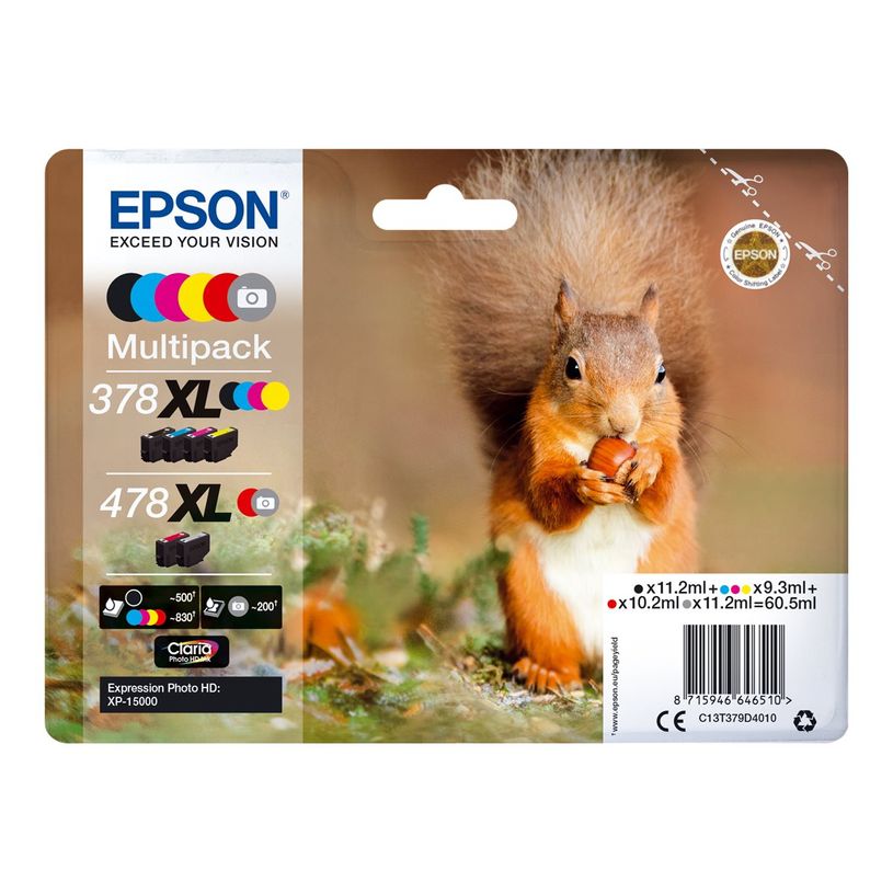 8715946646510-Epson 478XL Multipack - Pack de 6 - gris, noir, jaune, cyan, magenta, rouge - Cartouche d'enc-P_611943_3-2
