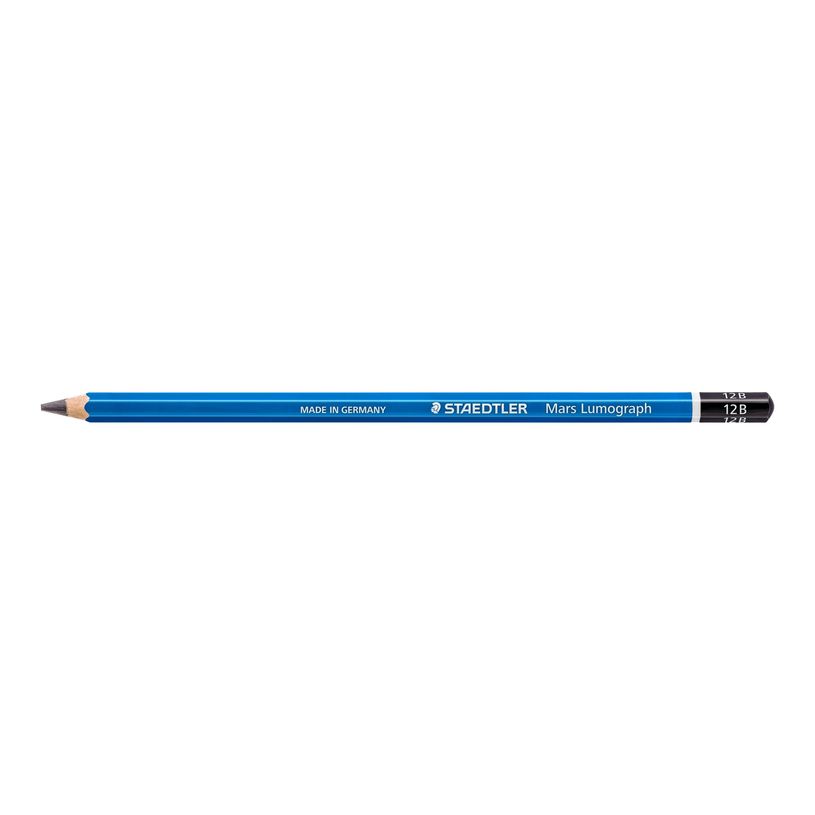 4007817048191-STAEDTLER Mars Lumograph 100 - Crayon - 12B - gris-P_618483_1-0
