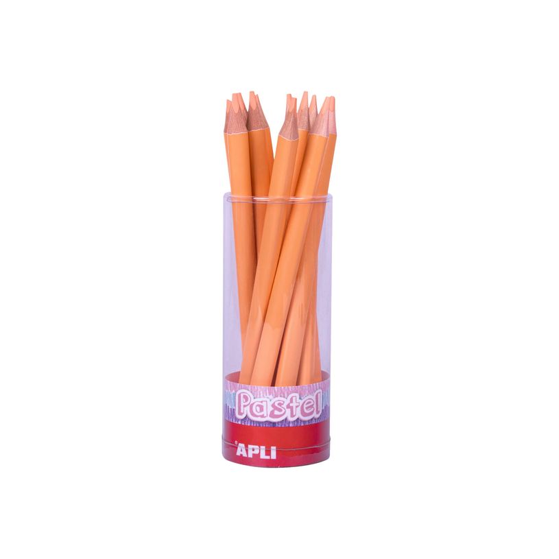 8410782180562-Apli Agipa - Crayon de couleur triangulaire Jumbo - saumon pastel-P_650582_1-0