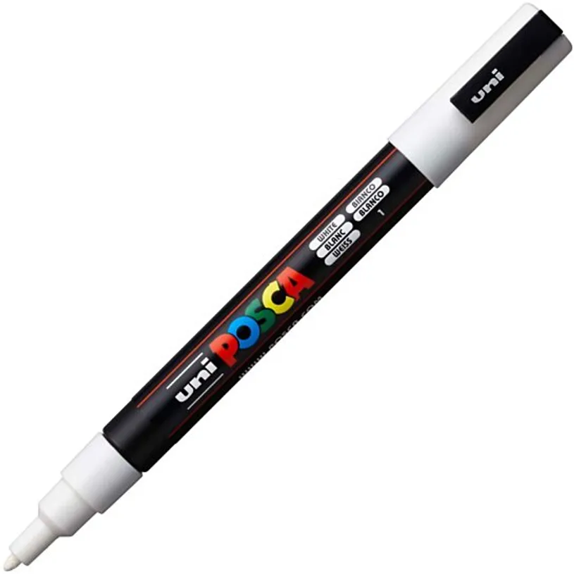 4902778915912-Posca - Marqueur peinture pointe fine - blanc-P_79136886_1-0