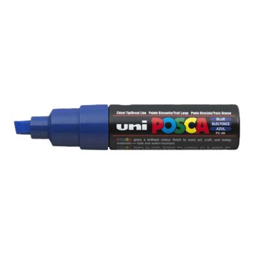 4902778916469-Posca - Marqueur peinture pointe large - bleu foncé-P_79136903_1-0