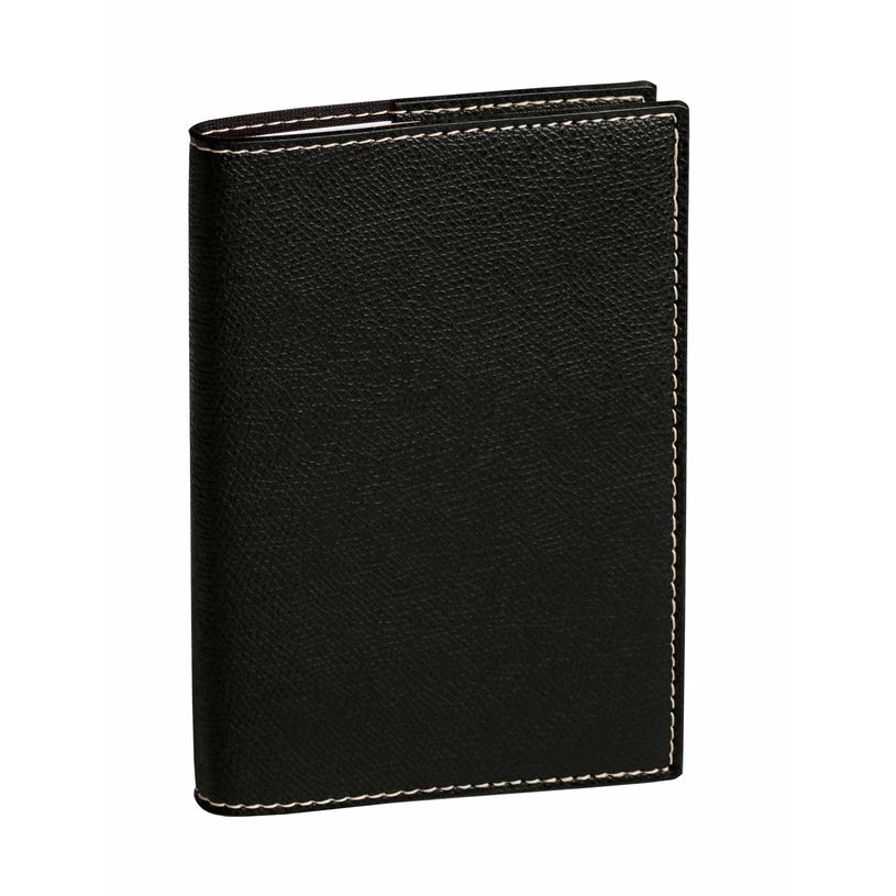 3371010123216-Agenda Club Ministre avec répertoire - 1 semaine sur 2 pages - 16 x 24 cm - noir - Quo Vad-P_79143092_3-0