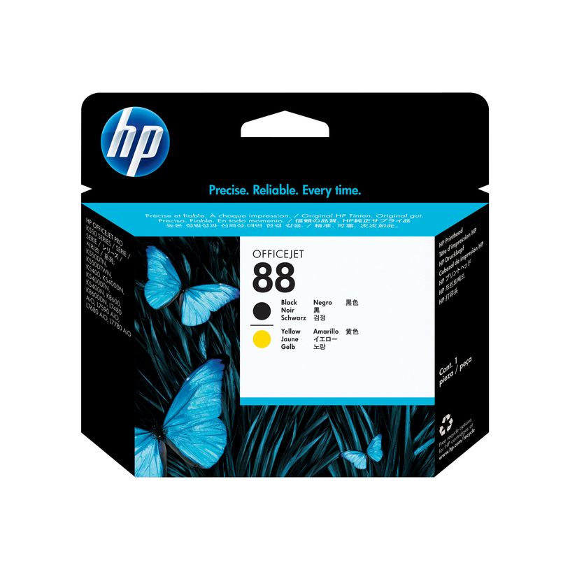 882780032118-HP 88 - Pack de 2 - noire, jaune - originale- tête d'impression-P_79143587_14-0