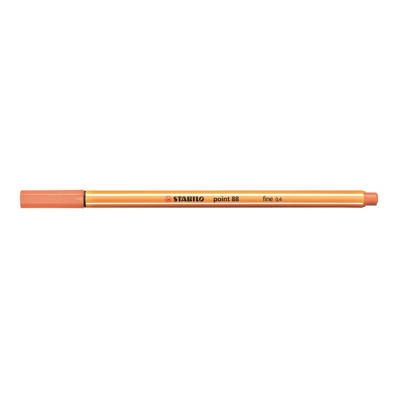 4006381186452-STABILO Point 88 - Feutre fin - 0.4 mm - abricot-P_79144841_1-0