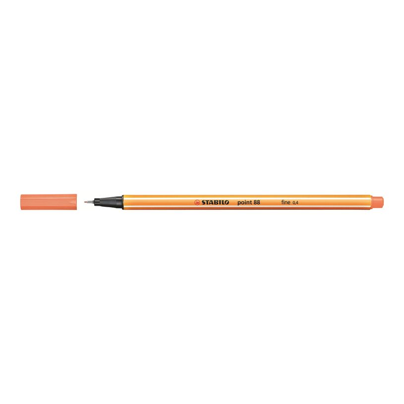 4006381186452-STABILO Point 88 - Feutre fin - 0.4 mm - abricot-P_79144841_2-1