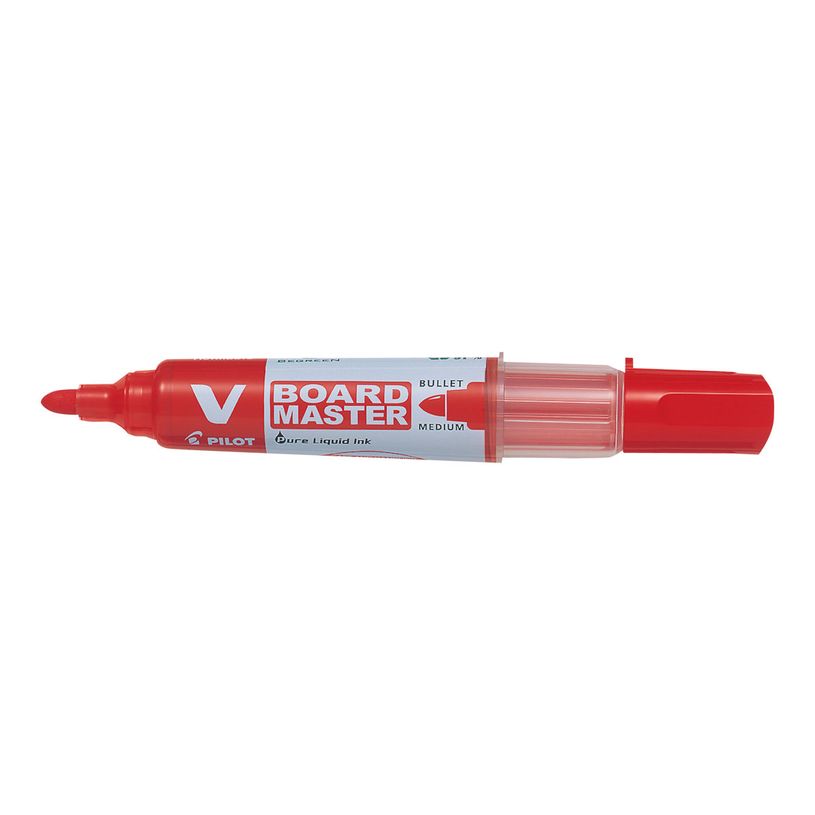 4902505355776-Pilot V BOARD MASTER - Marqueur effaçable - pointe ogive - rouge-P_79145670_1-0