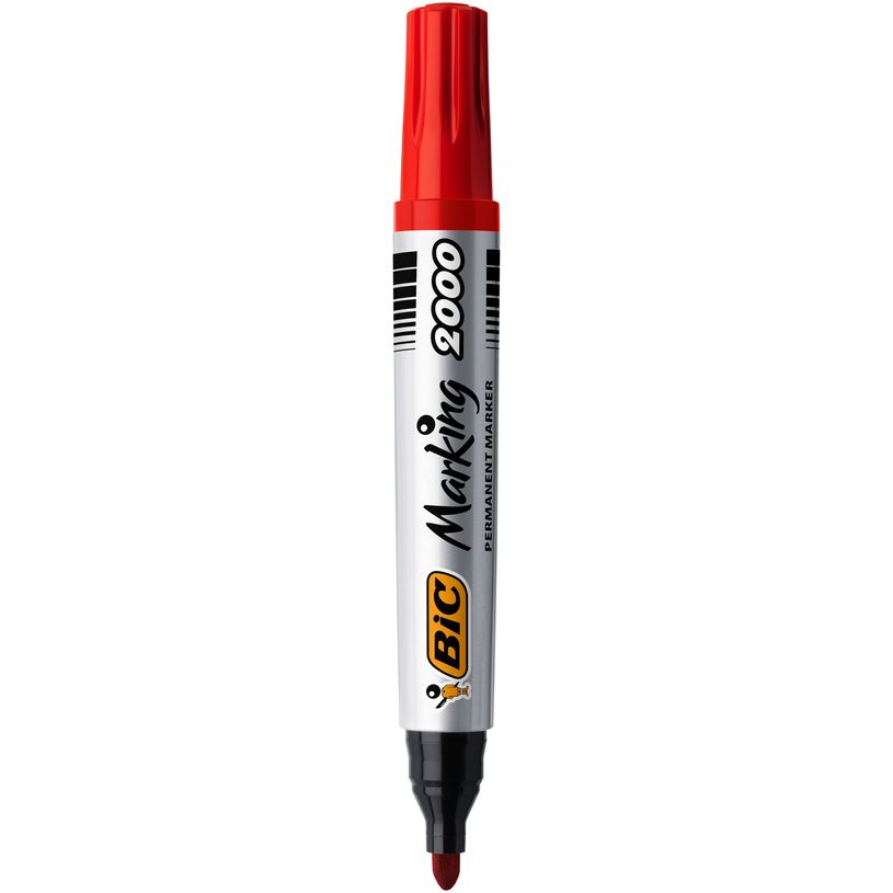 3086129999712-BIC MARKING 2000 - Marqueur permanent - pointe ogive - rouge-P_79145729_1-0