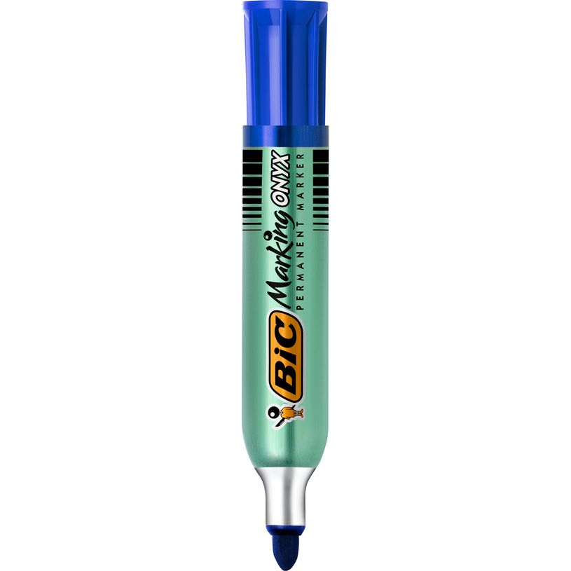 0400791457388-BIC ONYX 1482 - Marqueur permanent - pointe ogive - bleu-P_79145738_1-0