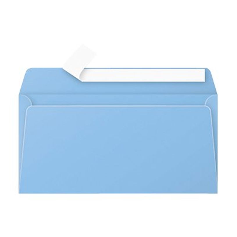 3329680557251-Pollen - 20 Enveloppes - 110 x 220 mm - 120 g/m² - bleu lavande-P_79146738_1-0