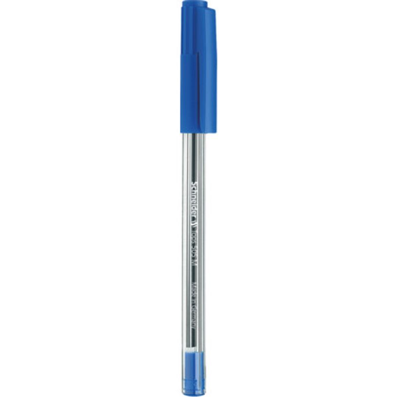 4004675004628-Schneider Tops 505 M- Stylo-bille - Bleu – Pointe Moyenne avec Corps Transparent et Capuc-P_79151303_3-2