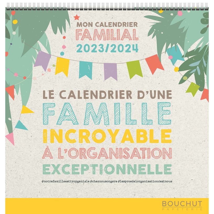 3592930019681-Bouchut Famille - Calendrier illustré mensuel - 30 x 30 cm-P_79356372_16-0