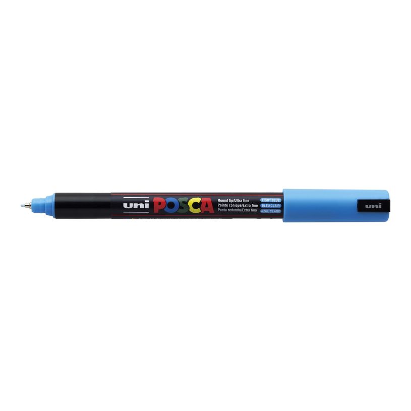 4902778089828-Posca - Feutre pointe extra fine - bleu clair-P_79360261_1-0