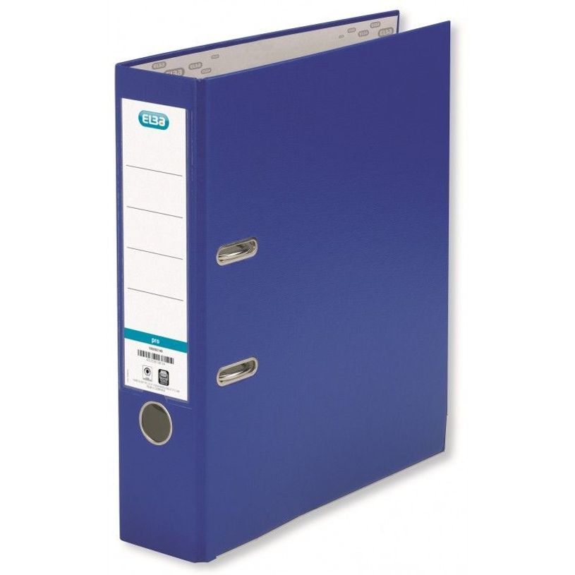 4002030138124-ELBA Smart - Classeur à levier - largeur de dos : 80 mm - pour A4 - capacité : 570 feuill-P_79362410_1-0
