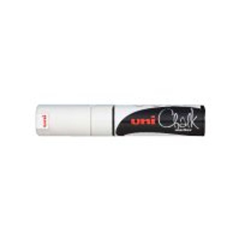 4902778140093-UNI CHALK - Marqueur craie - pointe biseau large - blanc-P_79367478_2-0