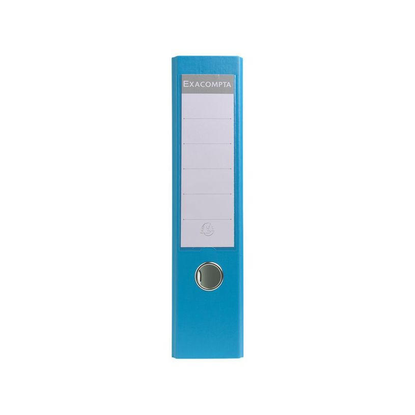 3130630918424-Exacompta - Classeur à levier - Dos 80 mm - A4 - pour 600 feuilles - bleu clair-P_79367679_2-1