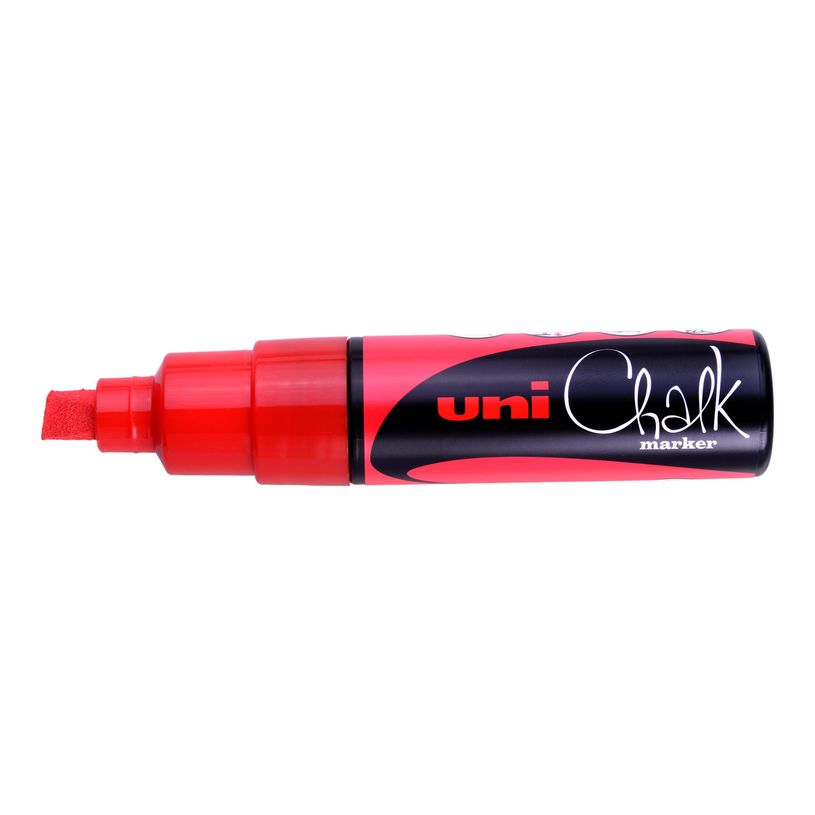 4902778140147-UNI CHALK - Marqueur craie - pointe biseau large - rouge-P_79377745_2-1