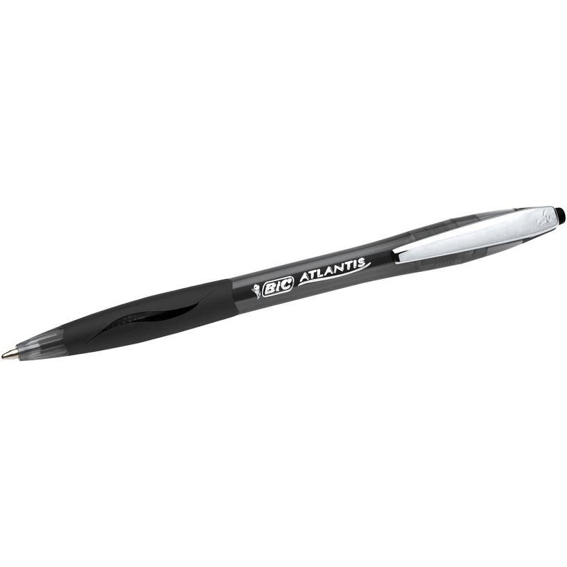 0400793777521-BIC ATLANTIS Soft - Stylo à bille - noir - rétractable-P_79377752_2-1