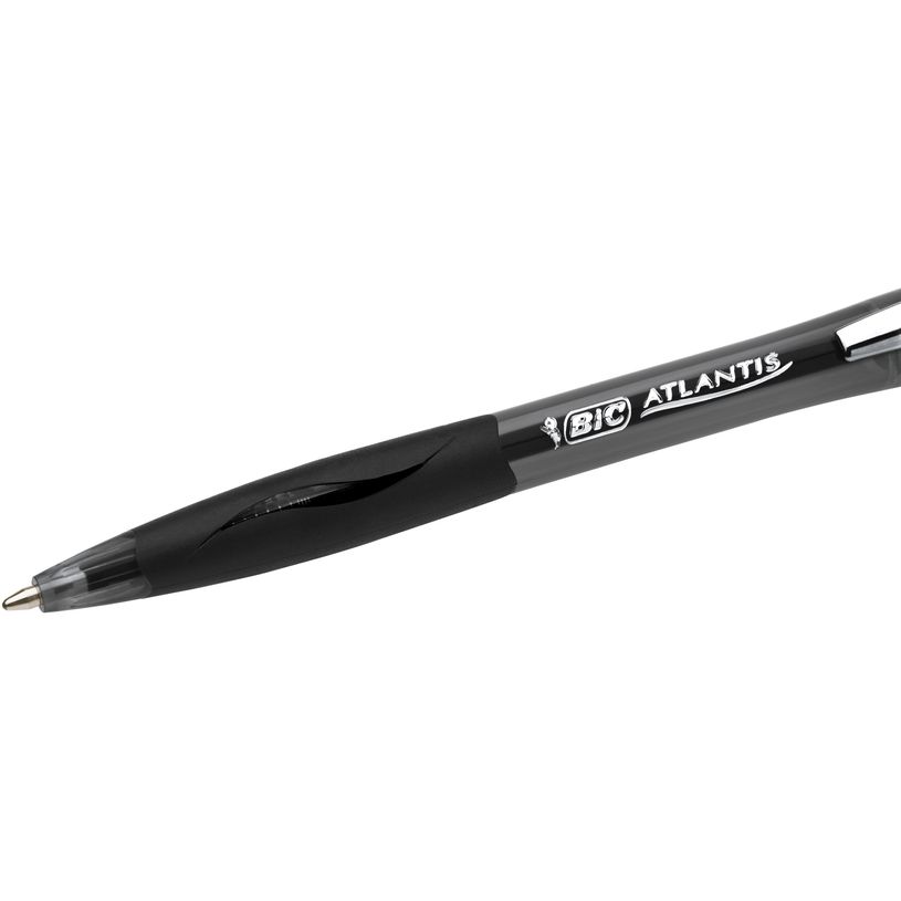 0400793777521-BIC ATLANTIS Soft - Stylo à bille - noir - rétractable-P_79377752_3-2