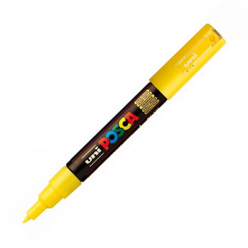 4902778167816-Posca - Marqueur peinture pointe extra fine - jaune paille-P_79381194_1-0