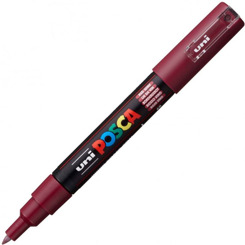 4902778167823-Posca - Marqueur peinture pointe extra fine - Bordeaux-P_79381195_1-0