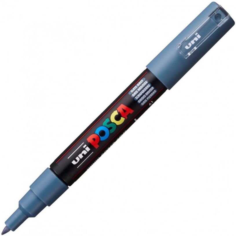 4902778167830-Posca - Marqueur peinture pointe extra fine - gris ardoise-P_79381196_1-0
