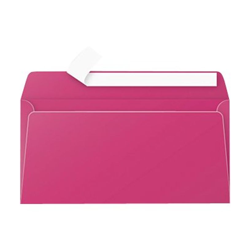 3329680057652-Pollen - 20 Enveloppes - 110 x 220 mm - 120 g/m² - rose framboise-P_79382426_1-0