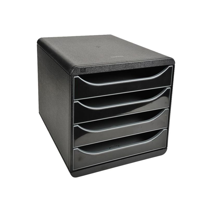 9002493423275-Exacompta BigBox - Module de classement 4 tiroirs - noir/noir-P_79382836_2-1