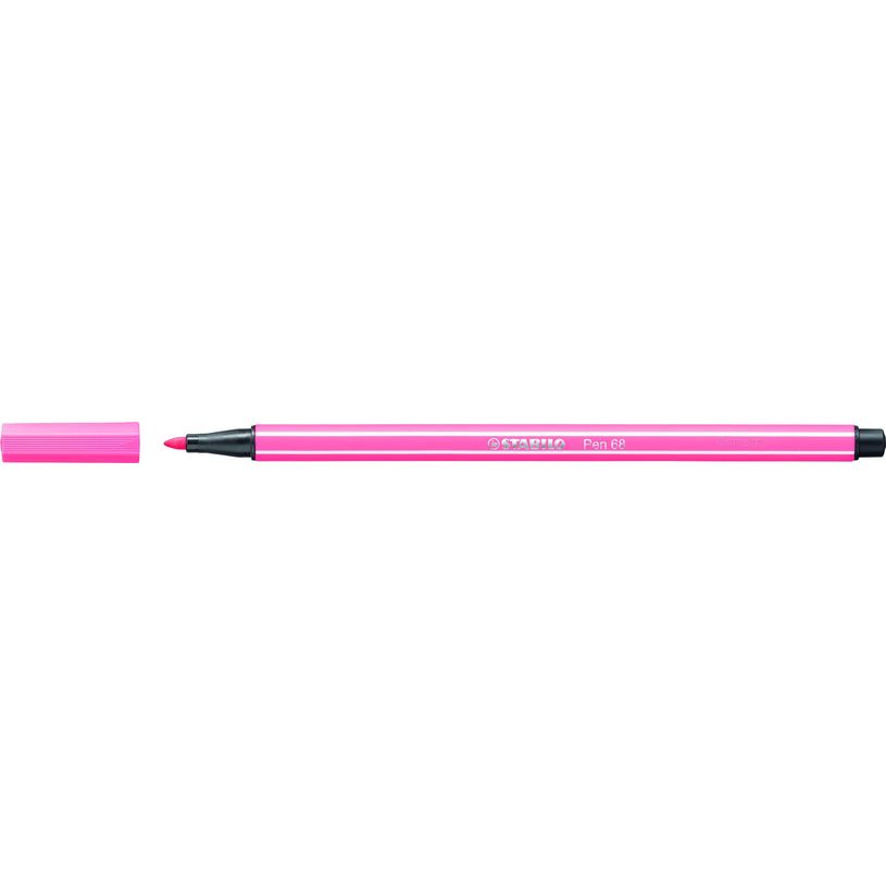 4006381333184-STABILO Pen 68 - Feutre pointe moyenne - rose-P_79386220_1-0