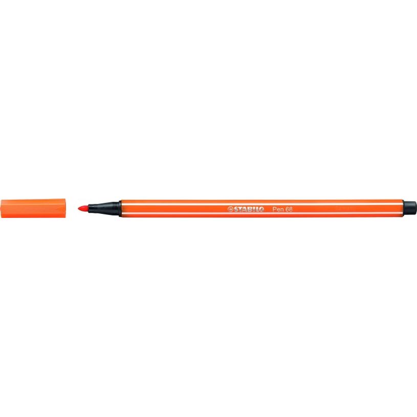 4006381333191-STABILO Pen 68 - Feutre pointe moyenne - vermillon-P_79386221_1-0