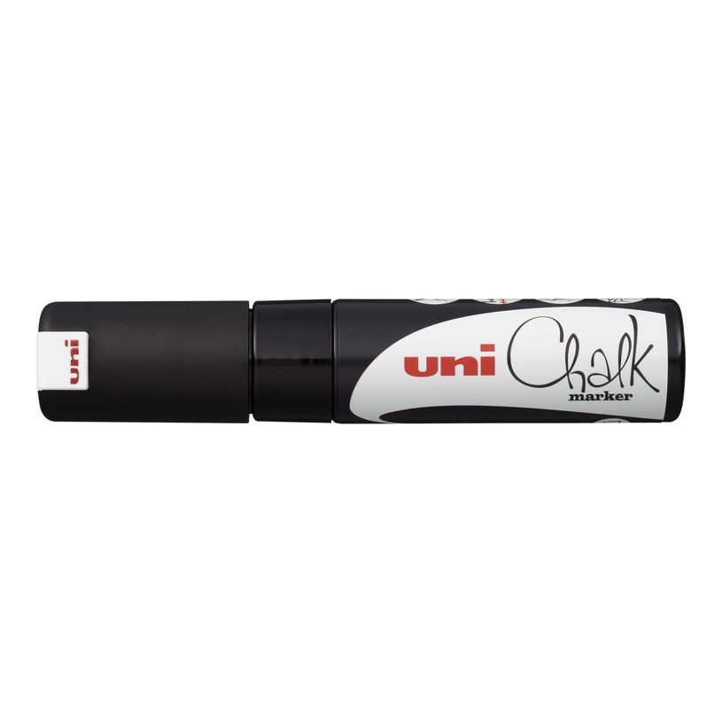 4902778170236-UNI CHALK - Marqueur craie - pointe biseau large - noir-P_79386497_1-0