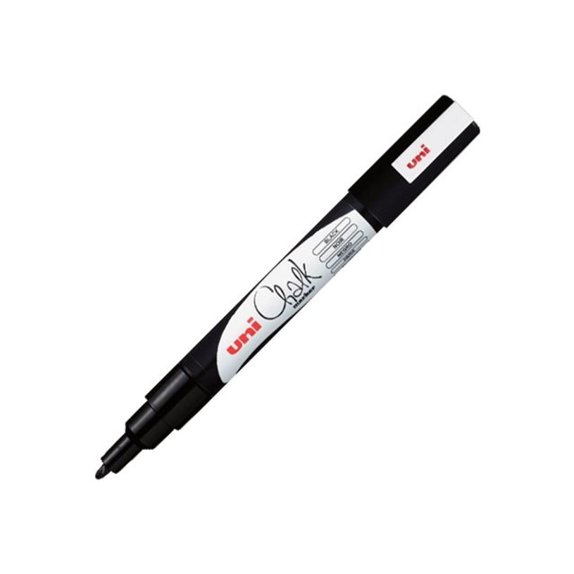 4902778175446-UNI CHALK - Marqueur craie - pointe fine conique - noir-P_79386502_1-0