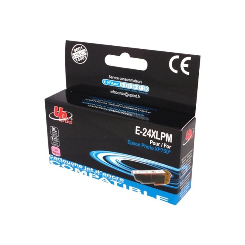 3584770889098-Cartouche compatible Epson 24XL Eléphant - magenta clair - Uprint-P_79388996_1-0
