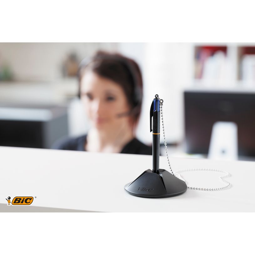 3086123340596-BIC - Stylo à bille de comptoir - 4 couleurs bleu - 1 mm - moyen - rétractable-P_79389860_6-5