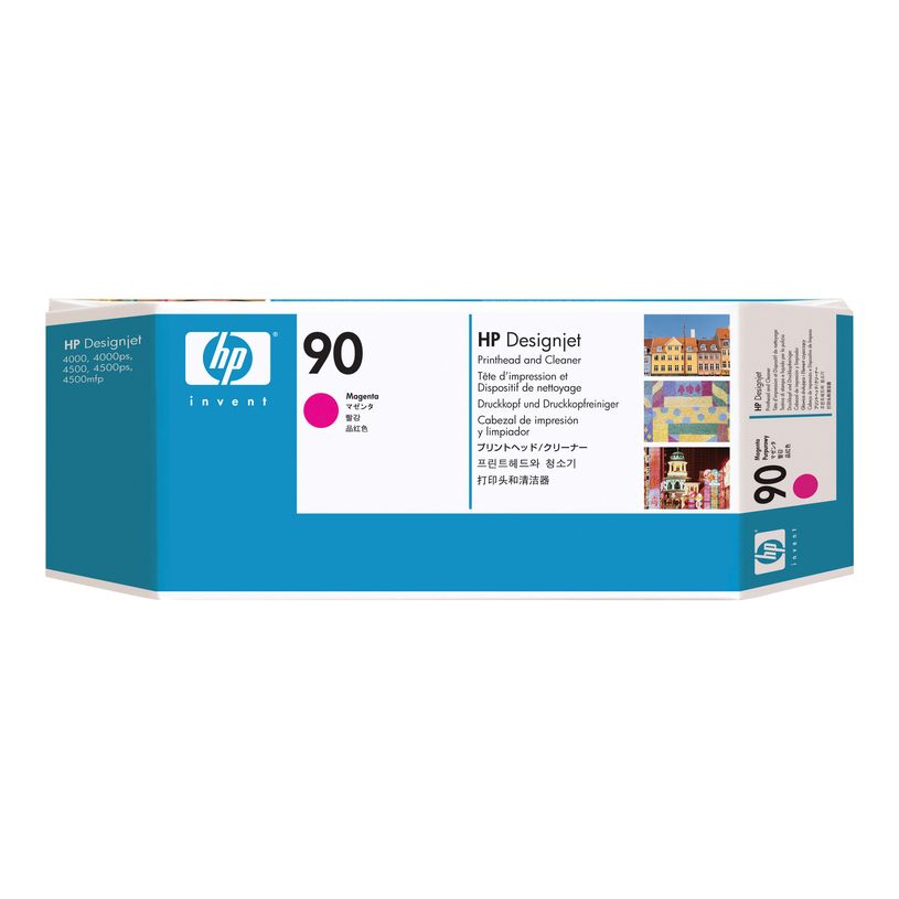 829160222578-HP 90 - magenta avec nettoyeur - originale- tête d'impression-P_79391062_5-1