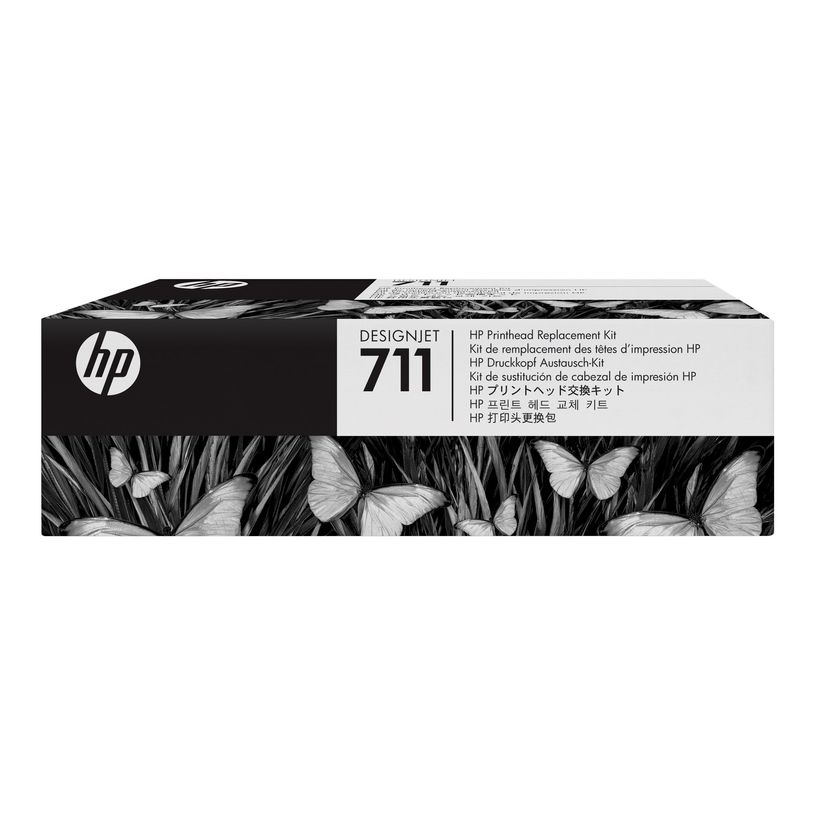 887111281470-HP 711 - Kit de remplacement tête d'impression + pack de 4 - noir et 3 couleurs - cartouche-P_79391315_3-0