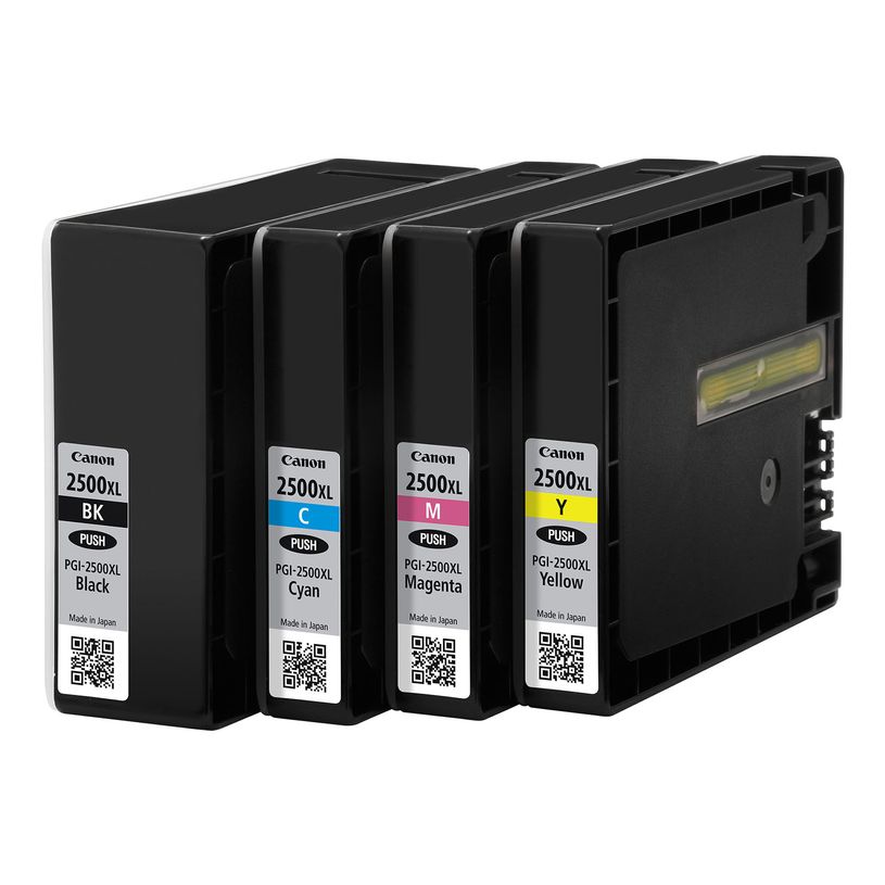 8714574623191-Canon PGI-2500XL - Pack de 4 - noir, cyan, magenta, jaune - cartouche d'encre originale-P_79394046_2-1